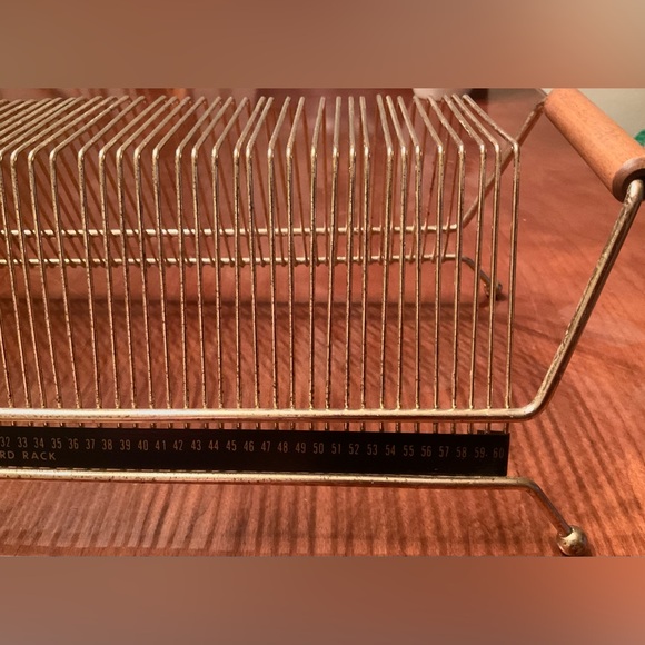 Mid-Century Record Rack - Picture 9 of 13